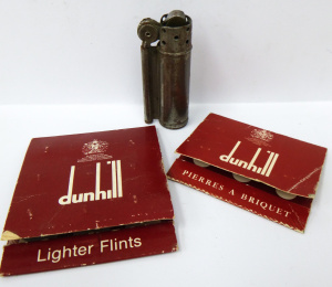 Lot 278 - Small group - Vintage Dunhill Fuel Service Lighter cWW2 + pkts of Dunh