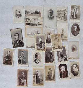 Lot 296 - Lot of Vintage Loose Carte De Visita & Mounted Photographs incl Ca