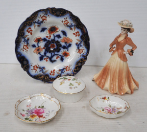 Lot 314 - Group Lot Vintage Pretty English China - incl Coalport 'Joan' Ladies O
