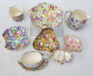 Lot 332 - Lot of Royal Winton All-Over Floral China w Various Patterns incl Swee