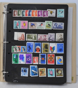 Lot 335 - Mint Australian Stamp Album w Contents incl Some Doubled, Uncut Sheets