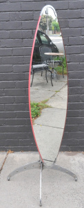 Lot 4 - Mid Century Floor Mirror designed by Yasu Sasamoto made by Dulton with c