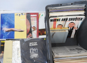 Lot 33 - Large Box Lot 12 Inch Vinyl Records - incl Cheech & Chongs Wedding