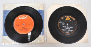 Lot 139 - 2 x vintage 45rpm Vinyl Records - both Australian pressings - The Beat