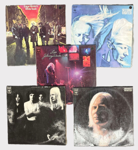 Lot 177 - Group lot - Vintage Johnny & Edgar Winter Vinyl LP Records - all A