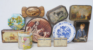 Lot 204 - Group lot - Vintage Tins - Embassy Toffee made for G J Coles, Cadburys