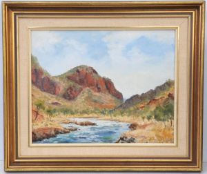 Lot 207 - Barbara Peake (1925 - 2013) Framed Oil Painting - The Kimberleys - Sig