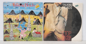 Lot 231 - 2 x vintage Talking Heads Vinyl Lp Records - Stop Making Sense & L