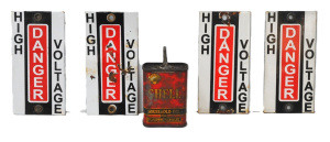 Lot 237 - 2 x Vintage Items incl Shell Household Oil 4 Oz Tin & 4 x Vintage