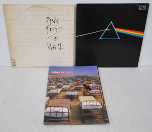 Lot 263 - 2 x vintage Pink Floyd Vinyl Lp Records - 'Dark Side of the Moon' Japa