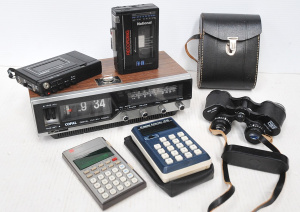 Lot 286 - Lot of Vintage Items incl 2 x Walkman Cassette Players, Copal Digital