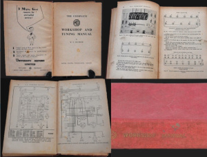 Lot 299 - Vintage 1950s Hard Bound The Complete MG Workshop & Tuning Manual