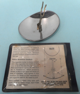 Lot 320 - Custom Radio Shack Solar-powered Cigarette Lighter with directions and