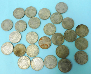 Lot 329 - Group lot - approx 26 x Australian Florin Coins - all c1946 - 1964