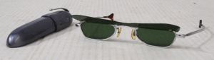 Lot 333 - Vintage 1960s KK Spectacle Co Flip Top Sunglasses with Case