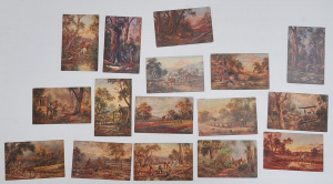 Lot 339 - 16 x Vintage James Alfred Turner Australian Postcards - all featuring