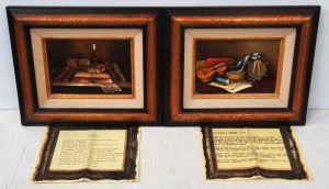 Lot 348 - Gyorgy Takacs (1929 - ) & Jozsef Szabo (1934 - ) 2 x small Gilt Fr