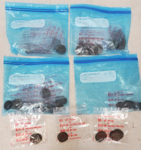 Lot 175 - Box Lot of Vintage Penny Coins incl Coins from 1910 to 1940s