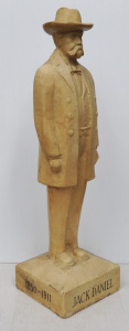 Lot 186 - Vintage tall Composite Jack Daniels Bar Statue - Approx 83cm H