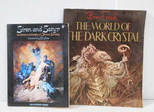 Lot 230 - 2 x Vintage Art Reference Books incl The World of The Dark Crystal &am