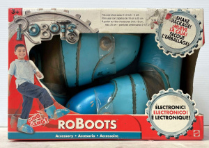 Lot 5 - Boxed set electronic RoBoots - fits over US sizes 9 12 - 5