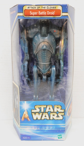 Lot 22 - Original Boxed Star Wars Attack of The Clones Super Battle Droid Figure