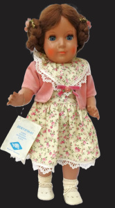 Lot 57 - German Schildkrot Plastic Doll - Copy of original Celluloid, she is nam