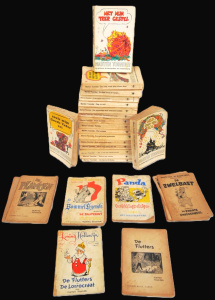 Lot 72 - Group lot - Vintage Dutch Marten Toonder Comic Strip Books - all Pub c1