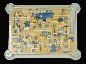 Lot 101 - Vintage Pallav Safari hand held skill game fear Cities in India