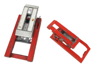 Lot 103 - 2 x Vintage Diecast Car Hoist's incl Australian Made Micro Model
