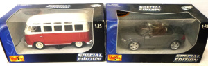 Lot 112 - 2 x boxed Maisto Special Edition 125 Scale Vehicles