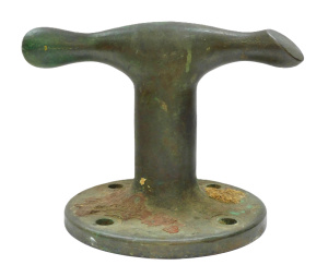 Lot 356 - Vintage Heavy Bronze Nautical Mooring