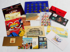 Lot 9 - Mixed Group lot Commemorative items inc Mounted Australian 200 years med Lot 9 - Mixed Group lot Commemorative items inc Mounted Australian 200 years med