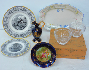 Lot 19 - Group lot of Ceramics & Glass inc Villeroy & Boch Audun Ferme p Lot 19 - Group lot of Ceramics & Glass inc Villeroy & Boch Audun Ferme p