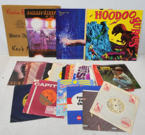 Lot 74 - Group lot - Vintage Australian Vinyl records - Lps & 45rpms - Hoodo Lot 74 - Group lot - Vintage Australian Vinyl records - Lps & 45rpms - Hoodo