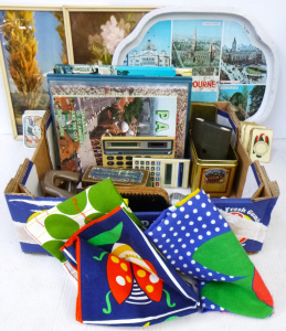 Lot 93 - Box lot - assorted items inc, Italian & other playing cards, Tasman Lot 93 - Box lot - assorted items inc, Italian & other playing cards, Tasman