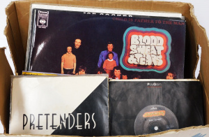Lot 120 - Box Lot of Vintage LP & 45 RPM Single Records inc Rolling Stones, Lot 120 - Box Lot of Vintage LP & 45 RPM Single Records inc Rolling Stones,