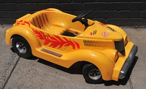 Lot 135 - Modern Kids Toy Plastic Ford 36 Electric Pedal Car by Toys Toys Lot 135 - Modern Kids Toy Plastic Ford 36 Electric Pedal Car by Toys Toys