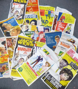Lot 140 - Large lot Vintage Day Bill Movie Posters (some AF), incl Jane Eyre, Th Lot 140 - Large lot Vintage Day Bill Movie Posters (some AF), incl Jane Eyre, Th