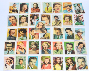 Lot 179 - Group Lot Vintage Coloured Film Star Cards inc John Wayne, Elizabeth T Lot 179 - Group Lot Vintage Coloured Film Star Cards inc John Wayne, Elizabeth T