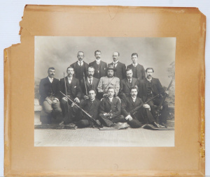 Lot 291 - Vintage Mounted Bartlett Bros B&W Photograph of The Castlemaine Ri Lot 291 - Vintage Mounted Bartlett Bros B&W Photograph of The Castlemaine Ri