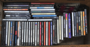 Lot 2 - Box lot of Cds incl Red Hot Chilli Peppers, Nirvana, ZZ Top, Powderfinge