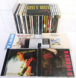 Lot 3 - Box Lot of Vintage CDs inc Ramones Brain Drain, Sonic Youth, Hole, Nick