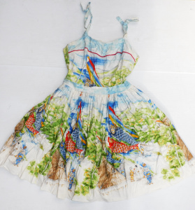 Lot 42 - Bernie Dexter Original Rockabilly 50s style Dress - 100% Cotton, '1 of