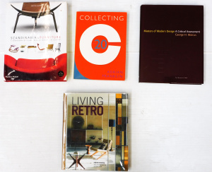 Lot 70 - 4 x Mid Century - Retro Reference books inc Masters of Modern Design, L