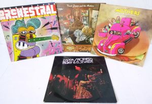 Lot 89 - 4 x vintage Frank Zappa & The Mothers Vinyl Lp Records - Orchestral