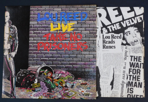 Lot 93 - Vintage Vinyl Double Lp Record - Lou Reed 'Take no Prisoners' - US Pres