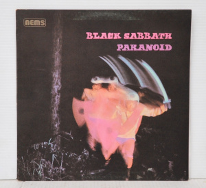 Lot 101 - Vintage Vinyl Lp Record - Black Sabbath 'Paranoid' - gatefold, c1976 A Lot 101 - Vintage Vinyl Lp Record - Black Sabbath 'Paranoid' - gatefold, c1976 A