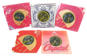 Lot 103 - 5 x vintage AC-DC Vinyl 45rpm Singles - all Albert Productions labels