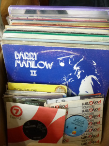 Box Lot Vintage LP & 45' Vinyl Records - incl Video Killed The Radio Star, T